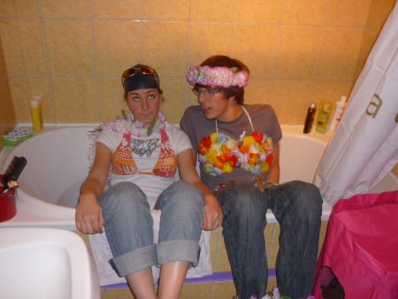 nn �a n'est pas la mer, juste ma baignoire!